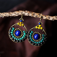 earringswomenwomensjewelry, Fashion, Gemstone Earrings, Chinese
