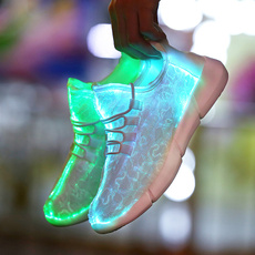 Sneakers, ledfiber, luminoussneaker, usb