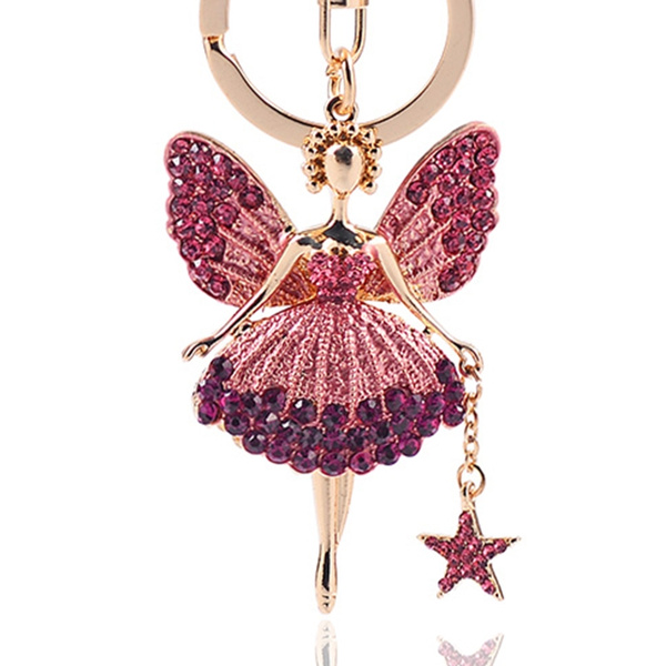 Unwanted Christmas Gift 2  Fairy Handbag Charms Peter Pan Inspired Keyrings