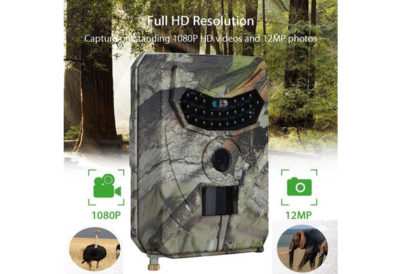 26-LED 1080P 12MP Night Vision Monitoring Trail Camera For Warehouse New Hu Q5H5 