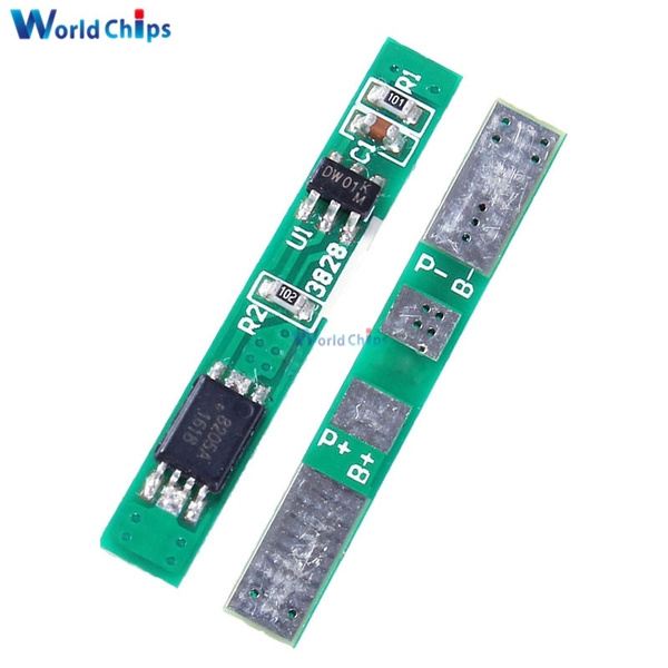 1S 3.7V 2.5A Lithium Batterry Protection Board Polymer BMS PCM PCB Li-ion Module