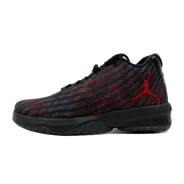 Jordan b fly black cheap and red