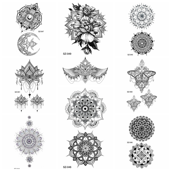mandala dot art work different 3D by moe barjawi by moe-barjawi-tattoos on  DeviantArt