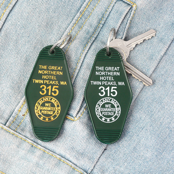 The Great Northern Hotel Room 315 Twin Peaks KeyTag Key Chain