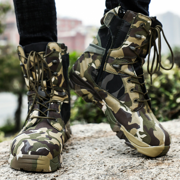 Military tactical boots deals desert combat