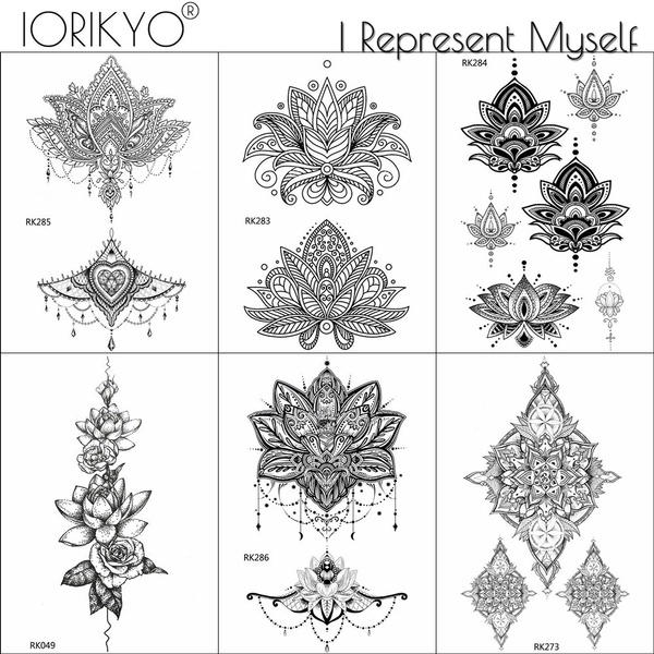Sexy Charm Tribal Henna Flower Tattoo Stickers Women Chest Art Temporary Tattoo Girls Club Makeup Pendants Fake Tatoos Body Arm | Wish Sexy Charm Tribal Henna Flower Tattoo Stickers Women Chest Art Temporary Tattoo Girls Club Makeup Pendants Fake Tatoos Body Arm | Wish