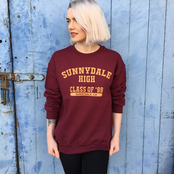 varsity style sweatshirt