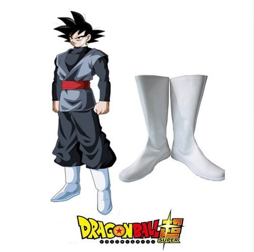 Dragon Ball Super Goku Black Fighting White Boots Anime Cosplay Costume Shoes Wish