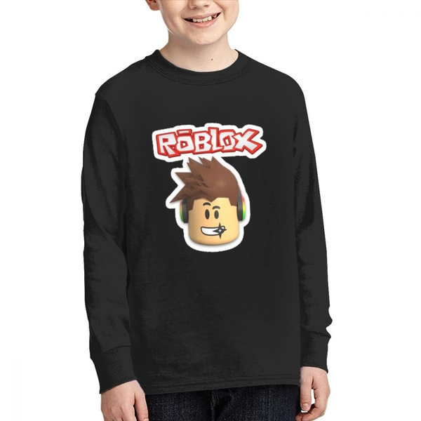 Roblox Head T-Shirt - Cool - Children - Cartoon -  - Chad