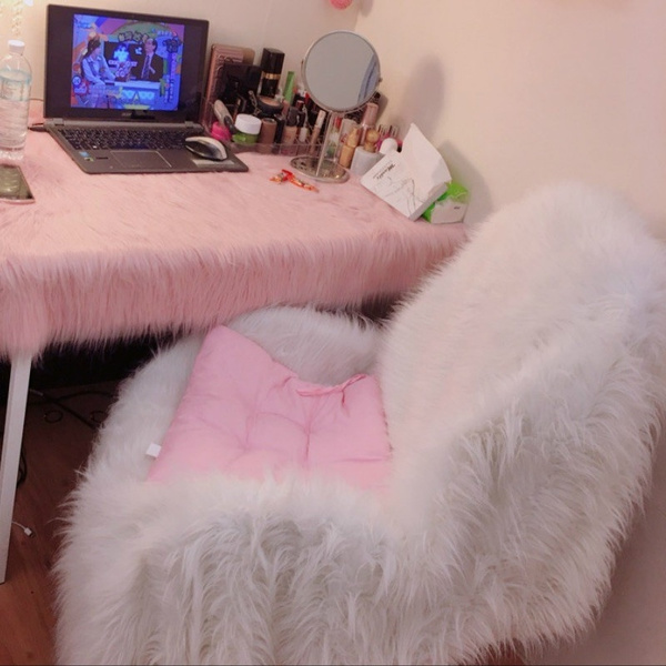 faux fur chair covers
