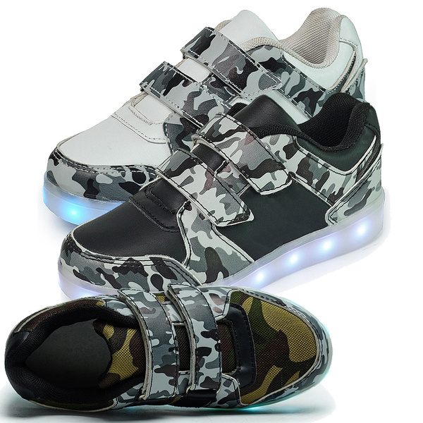 Mode Herfst Winter Kinderschoenen Kinderschoenen LED-flitser Kleurige  Little Shoes Slip | Wish