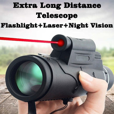 Flashlight, monoculartelescope, Outdoor, Laser