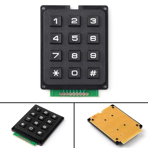 1PCS 4 x 3 Matrix Array 12 Keys 4*3 Switch Keypad Keyboard Module for Arduino  U 