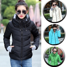 Winter Jacket Women Parka Thick Winter Outerwear Plus Size Down Coat Short Slim Design Cotton-padded Jackets and Coats