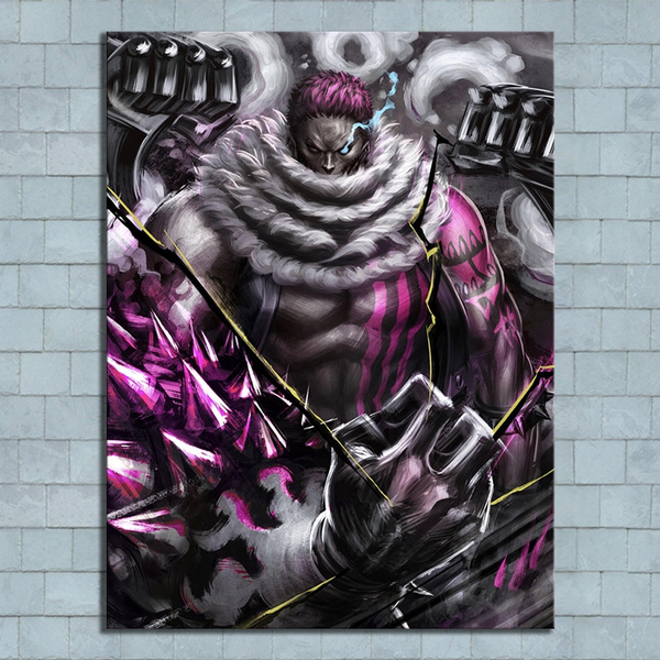 Katakuri One Piece Anime Pôsteres para Crianças, Modern Home