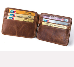 leather wallet, slim, Wallet, leather