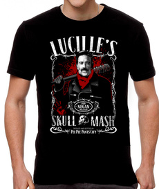 Summer, Funny T Shirt, men's cotton T-shirt, skull