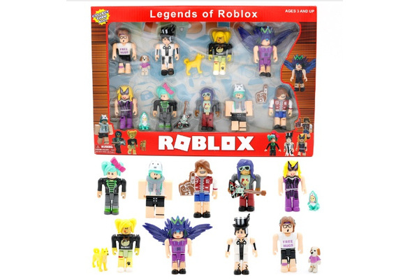 New Arrival 7 8cm Classic Original Roblox Games Characters Juguetes Pvc Action Figure Toy Doll Christmas Gift Wish - kim k roblox