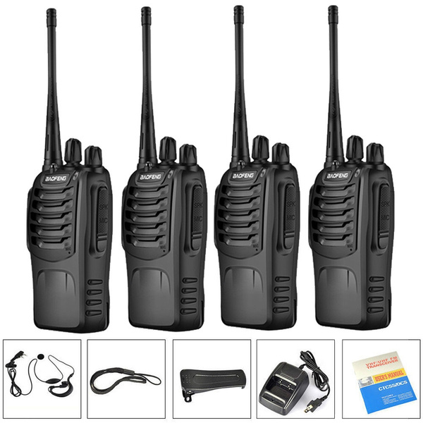  470 MZH batería recargable y gancho 1pz Radio walkies-talkie boafeng 888S 16 CH UHF 400  
