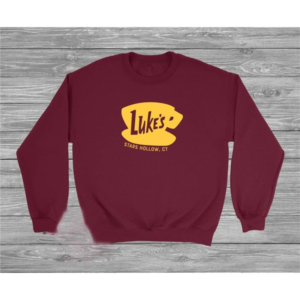 Luke's diner discount gilmore girl sweatshirt