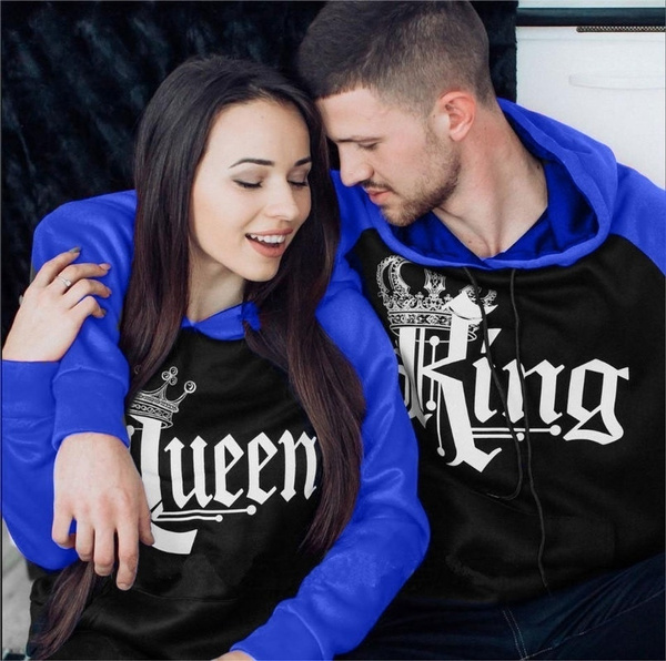 King and queen store hoodies wish