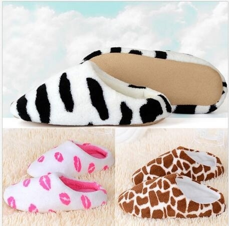 Slippers best sale leopard femme