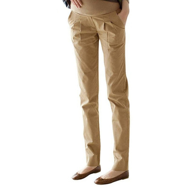 Cotton Pregnant Pants Maternity Clothes 
