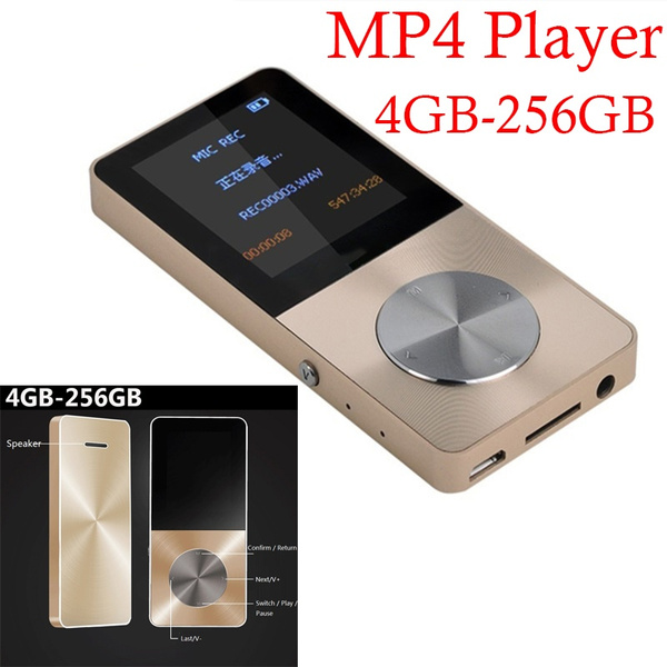 4GB-256GB Video Sport MP4 Metal MP3 MP4 Music Player Flash HIFI