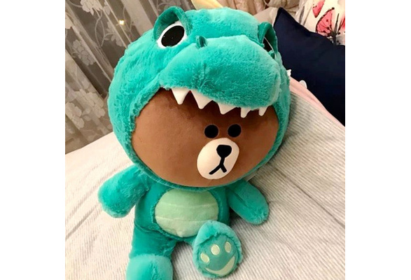 28cm Korean Giant Dinosaur Brown Bear 