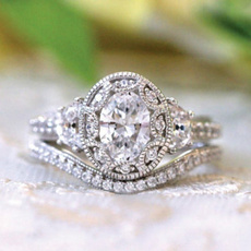 Beautiful, DIAMOND, art, wedding ring