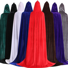 hooded, velvet, Halloween, cloak