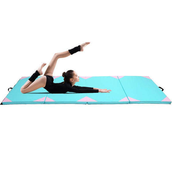 Klappbar Turnmatte Yogamatte Gymnastikmatte Fitnessmatte Weichbodenmatte Fitness 