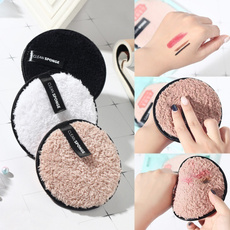 New Women Soft Microfiber Makeup Remover Towel Face Cleaner Plush Puff Cleansing Cloth Pads