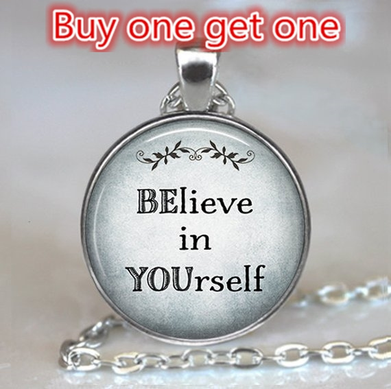 Believe In Yourself Necklace,Believe In YOUrself Pendant, Motivational  Jewelry Motivational Jewelry Quote Jewelry, Gym Jewelry,Motivation  Necklace,inspirational Quote Inspirational Necklace Inspirational Jewelry |  Wish