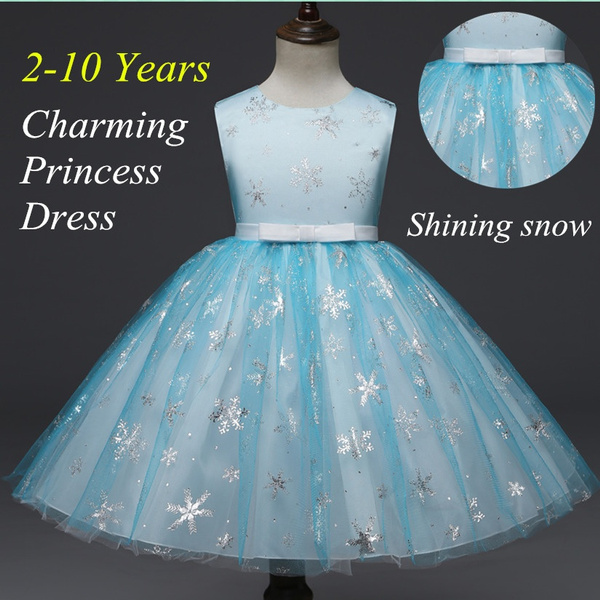 snowflake dress baby girl