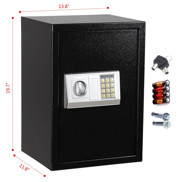 Large Digital Electronic Safe Box Keypad Lock Security Home Office ...