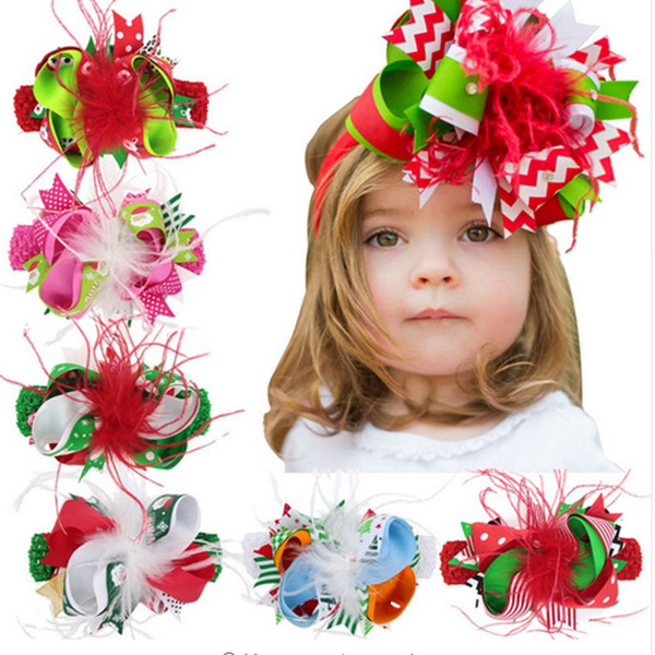 Toddler christmas online hair accessories