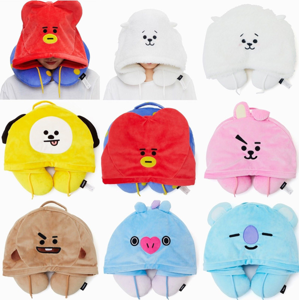 neck pillow with hood