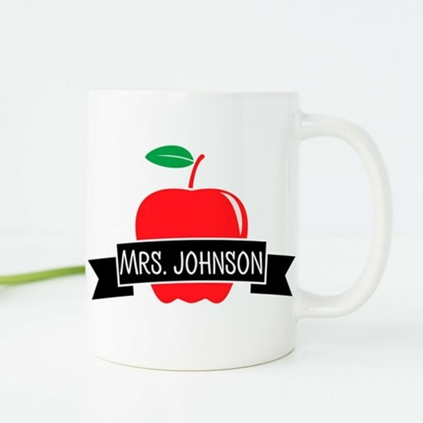 preschool teacher presents