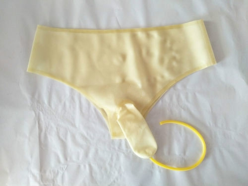 Transparent Latex Underpants