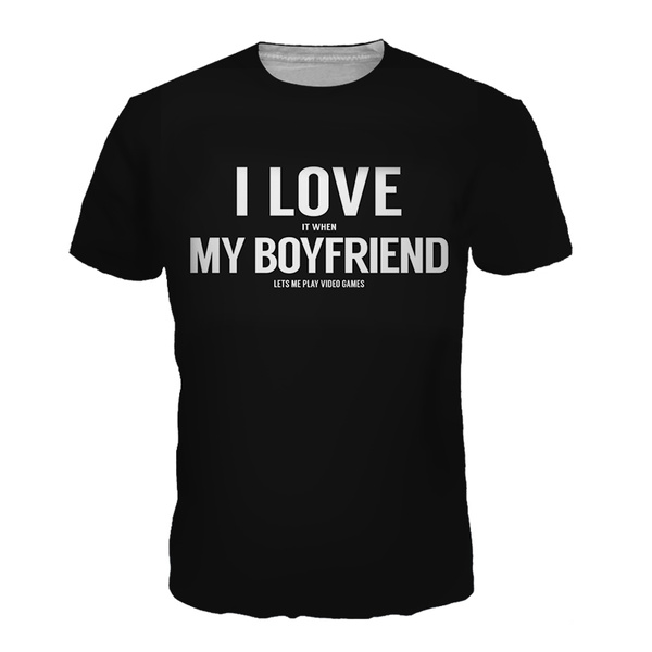 Girlfriend Matching Couple T-shirt 