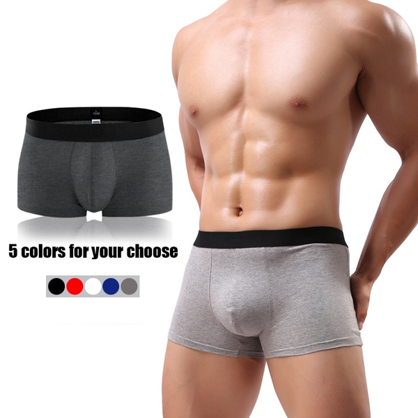Men Rainbow Sexy Underwear Pouch Boxer Shorts | Wish