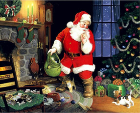 crossstitch, Christmas, DIAMOND, diamondpaintingkit