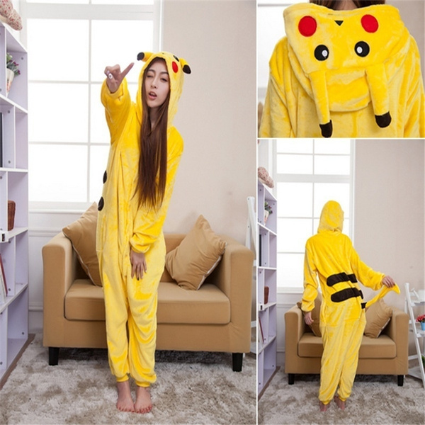 Pikachu pajamas online girl