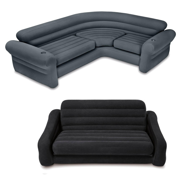 Intex Inflatable Corner Couch Sectional, Intex Inflatable Corner Sofa Review