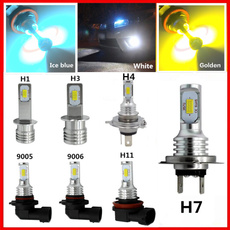 1PC H1 H3 H4 H7 H8 H11 9005 9006 1156 1157 3157 7443 LED Fog Light Bulbs 6500K 16000LM 80W Super Bright 12V Automobile Front Lights Fog Lamps Driving Headlight bulbs