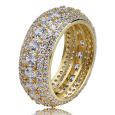 Cubic Zirconia, Copper, DIAMOND, wedding ring
