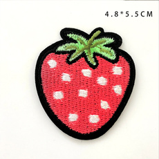 irononapplique, strawberry, apparelsewingfabric, Sewing