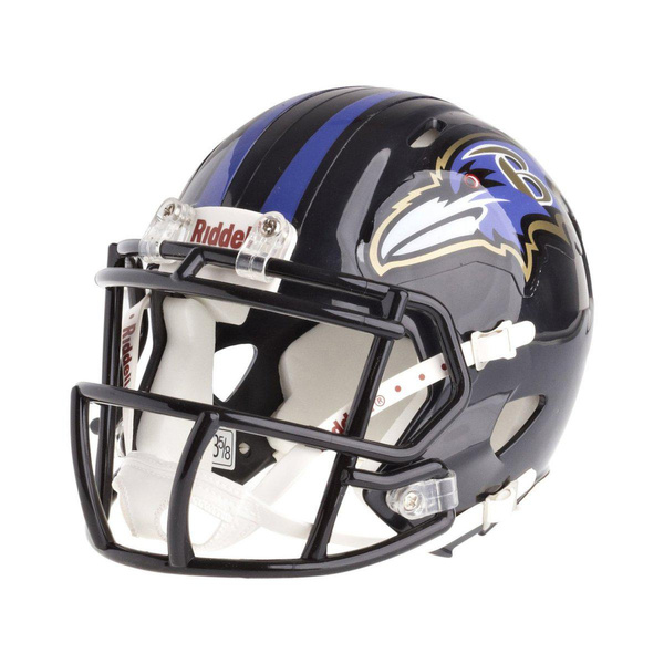 Mini casco oficial Baltimore Ravens ✓ Riddell NFL