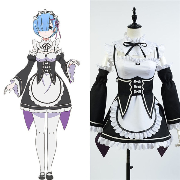 maid dress rem